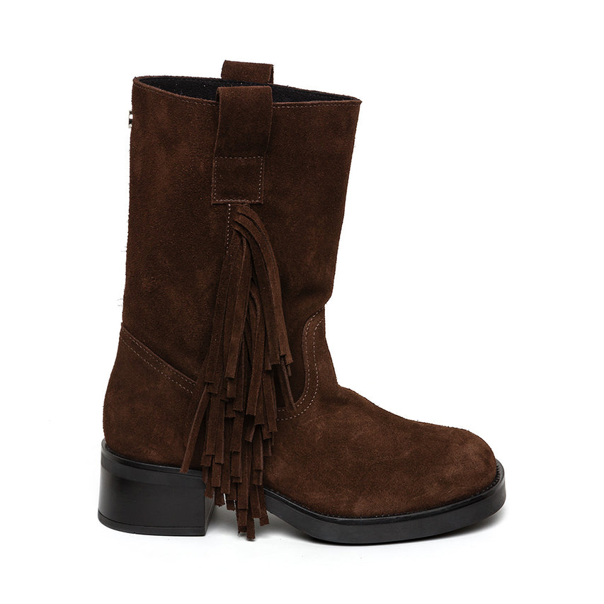 Benedict-F Boot BROWN SUEDE