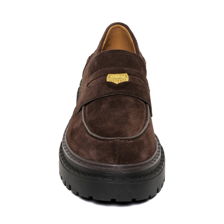 Pursuit Flat Shoe BROWN SUEDE