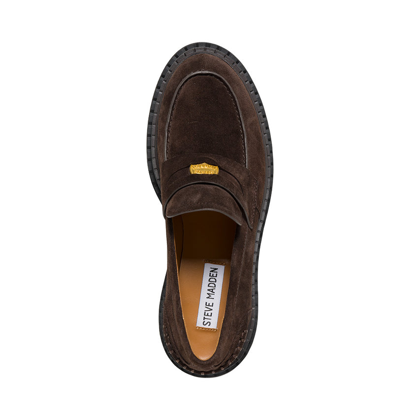 Pursuit Flat Shoe BROWN SUEDE