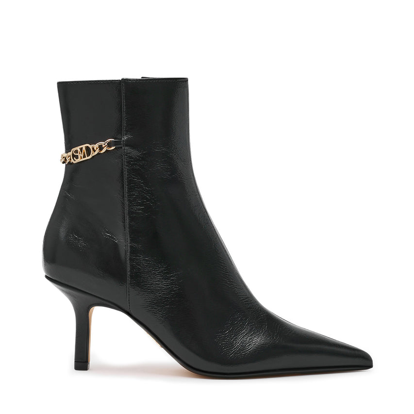 Auora Bootie BLACK LEAT