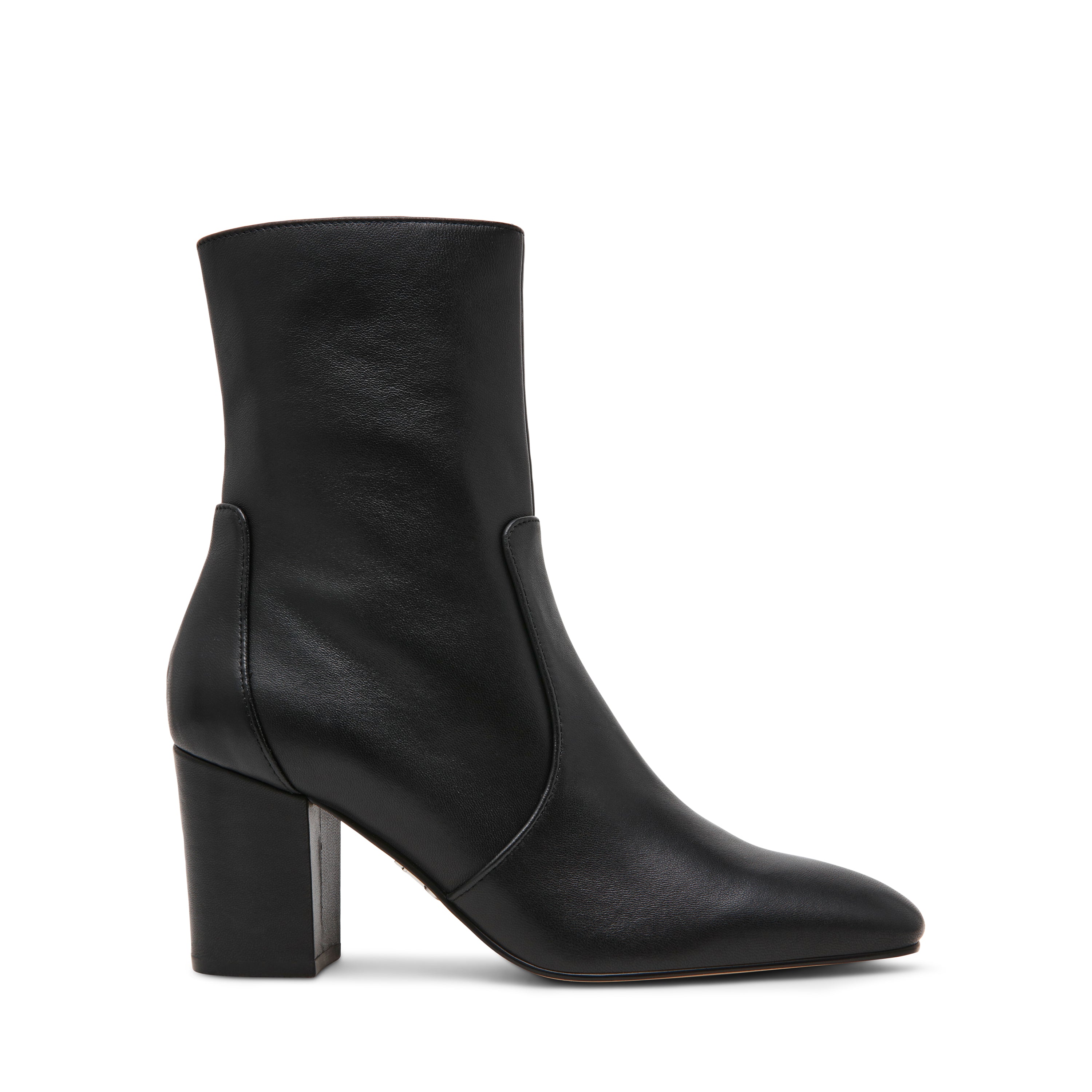 Crossbar Bootie BLACK LEAT