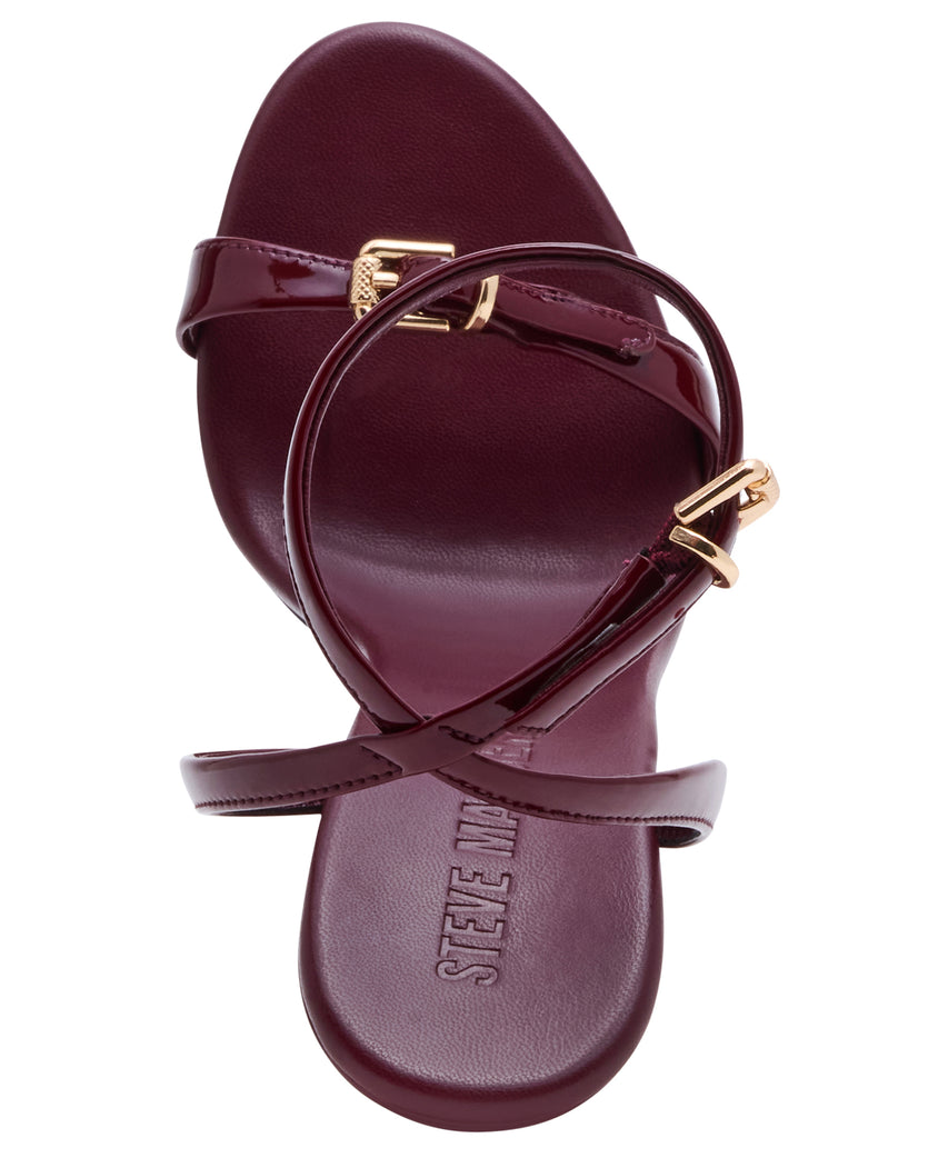 Foxx Sandal BURGUNDY PATENT