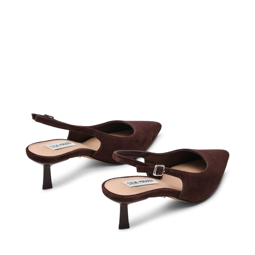 Korra Pump GROUND COFFEE SUEDE