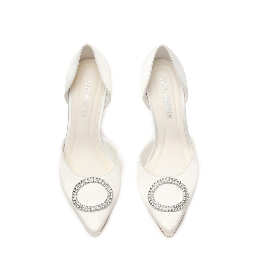 Sparkling Pump IVORY SATIN - view 4
