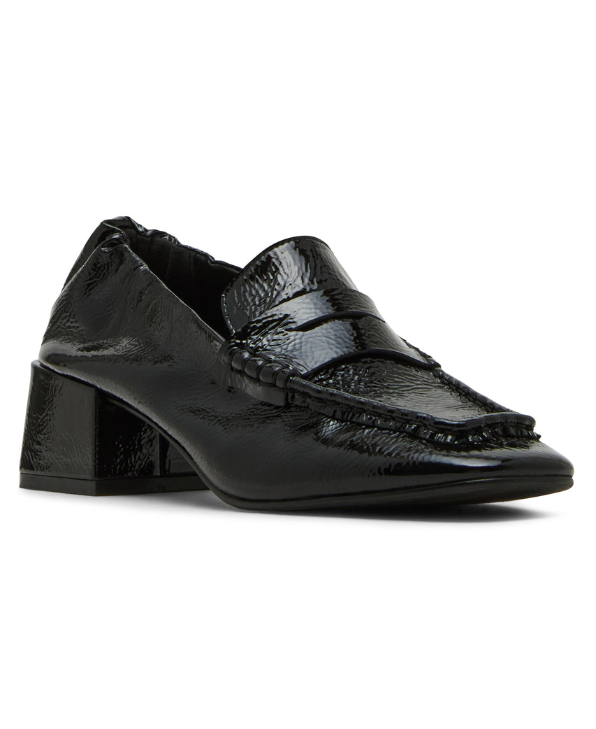 Estee Pump BLK CRINKLE PATENT - view 2