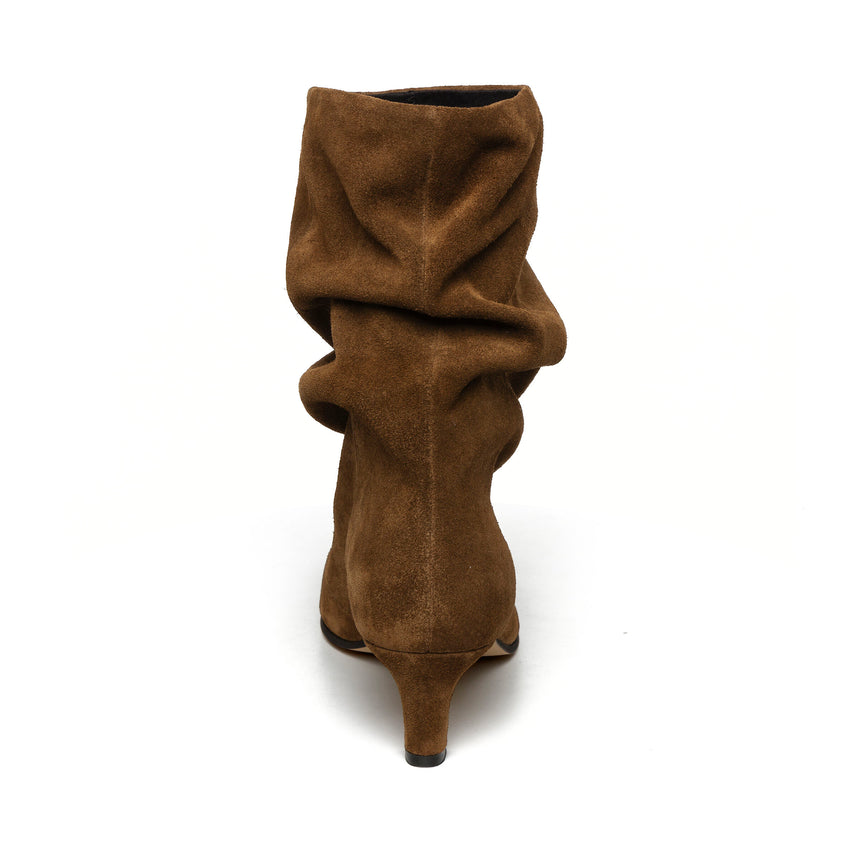 Vexa Bootie DRK BRN SUEDE - view 4