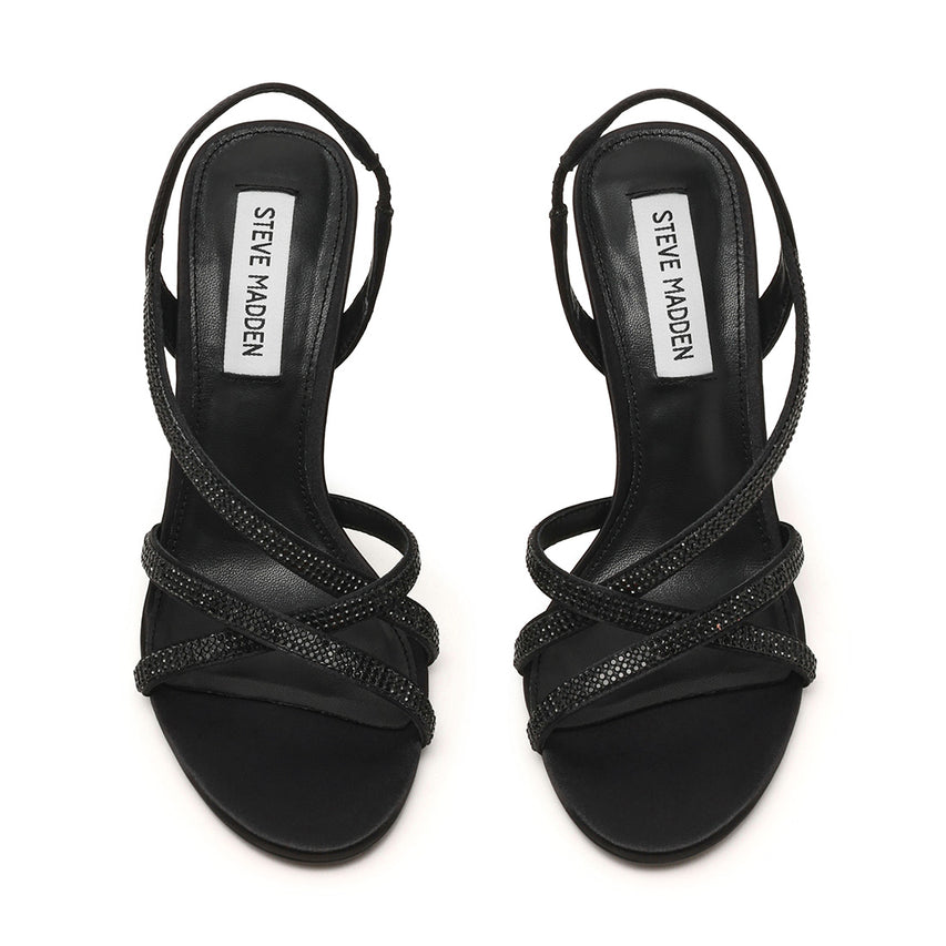 Nexus Sandal BLACK SATIN - view 4