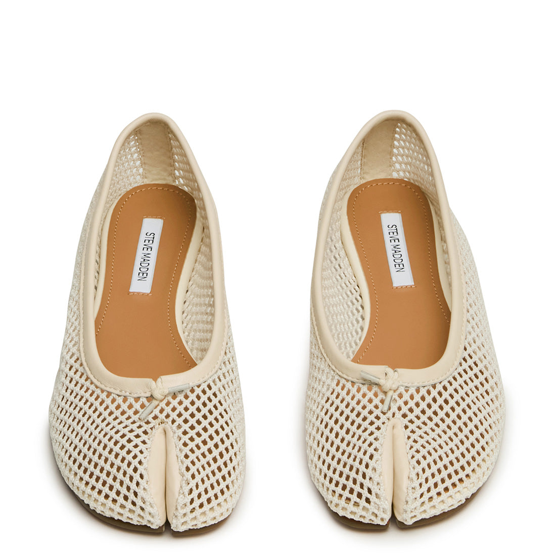 Calico-Mesh Flat Shoe BONE - view 3