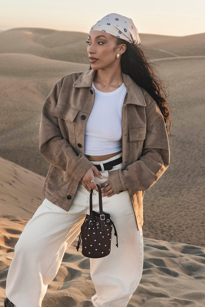 Bsunray Bag BROWN/ SILVER - view 7