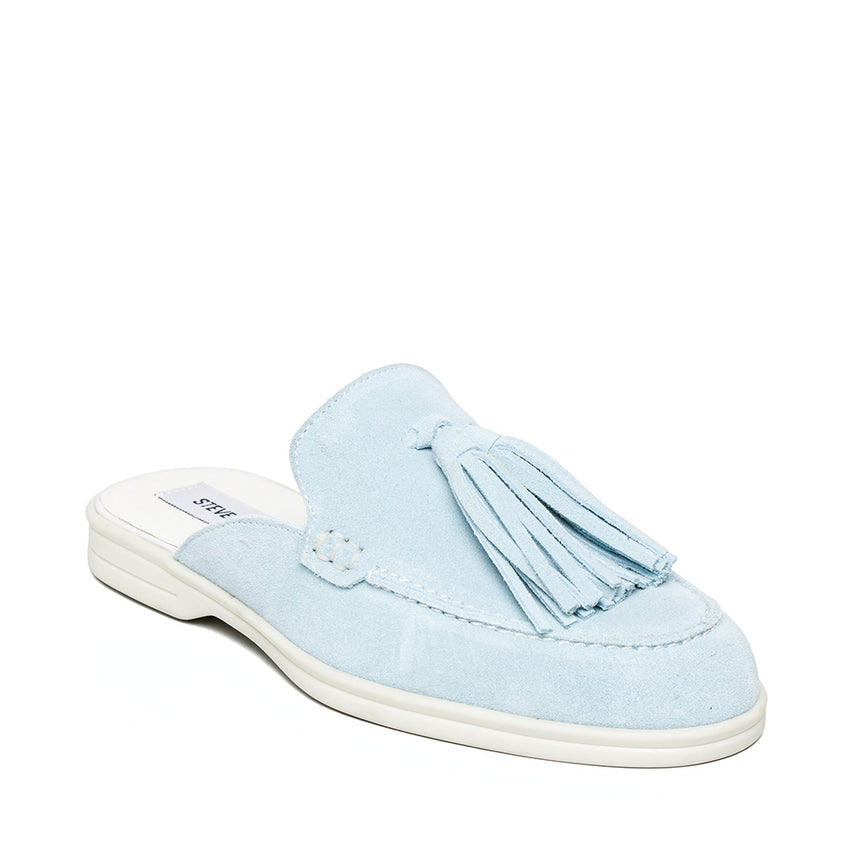 Odenza Flat Shoe LT BLUE SUEDE - view 2