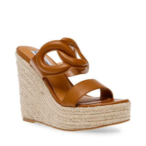 Steve Madden SETTLE COGNAC Calzado Calzado - Cuñas