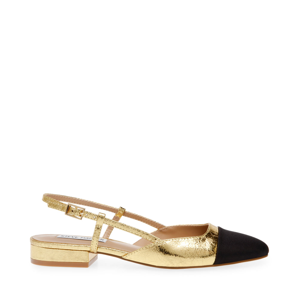 Steve Madden BELINDA GOLD MULTI Calzado Bailarinas y mules