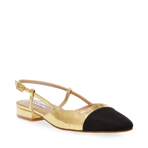 Steve Madden BELINDA GOLD MULTI Calzado Bailarinas y mules