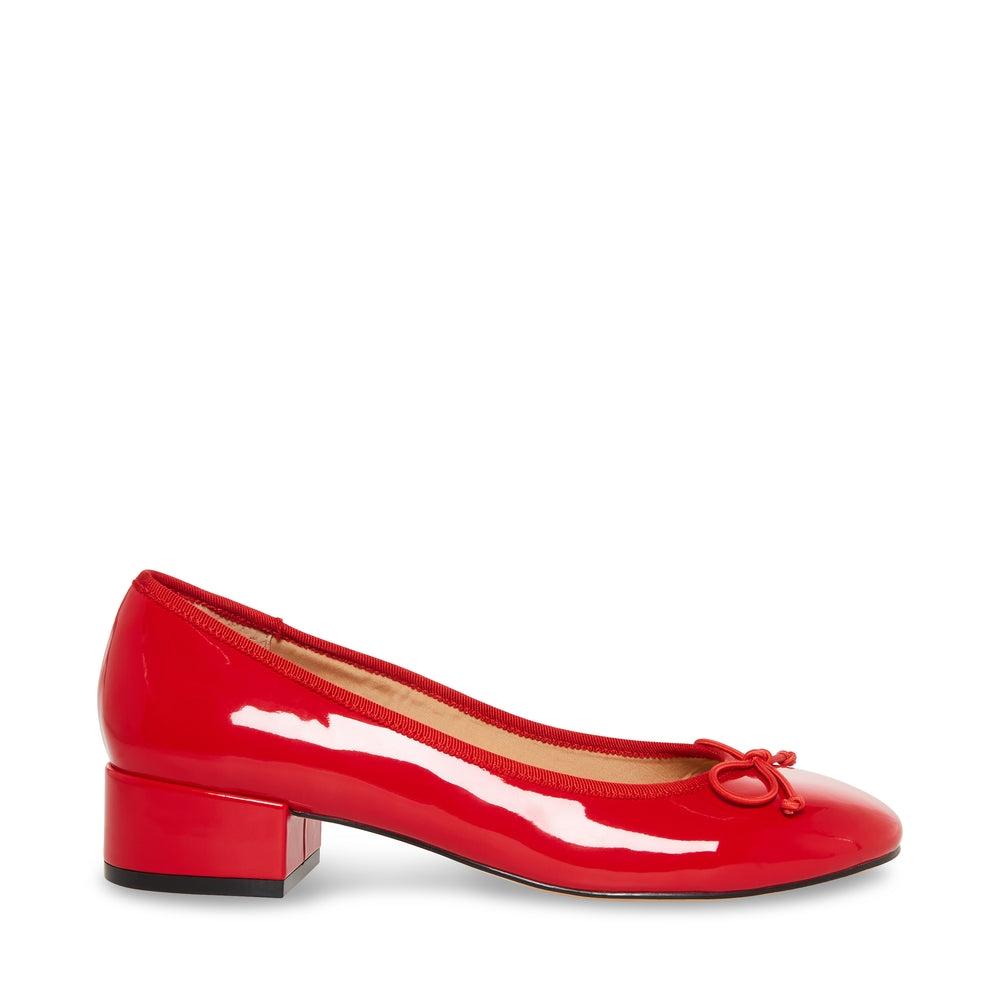 Steve Madden CHERISH RED PATENT Calzado NEW IN