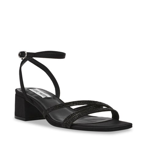 Steve Madden GABBY BLACK SATIN Calzado Calzado - Sandalias Tacon