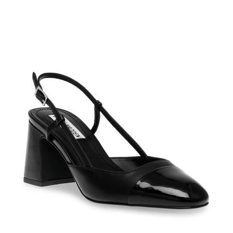 Steve Madden ZEINA BLACK LEATHER Calzado Calzado - Sandalias Tacon