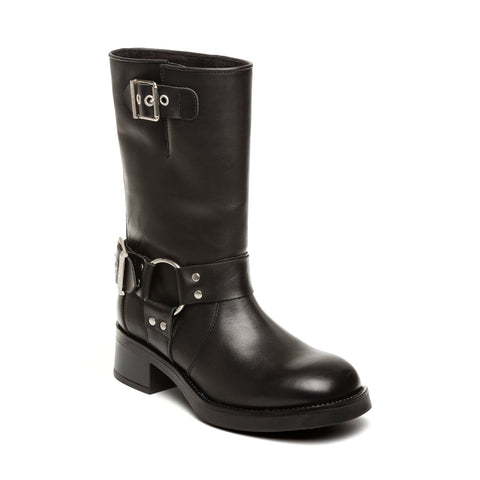 Steve Madden BLESSING BLACK LEATHER Calzado Calzado - Botas