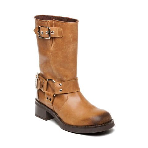 Steve Madden BLESSING TAN LEATHER Calzado Biker & Western Boots