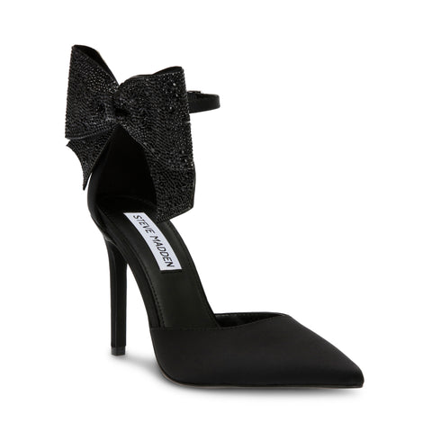 Steve Madden DEVILLE BLK SATIN Calzado Calzado - Sandalias Tacon