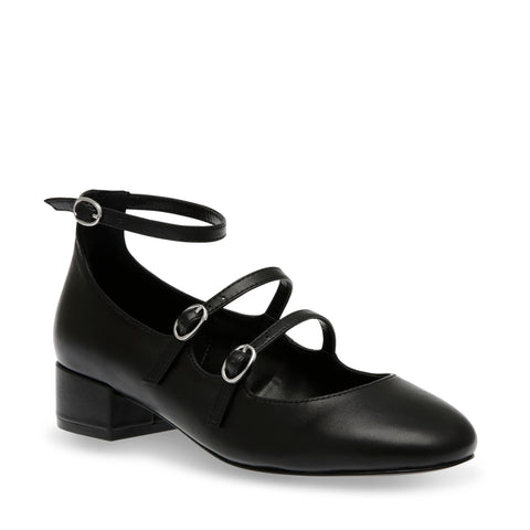 Steve Madden COLLEAGUE BLACK LEATHER Calzado Calzado - Sandalias Tacon