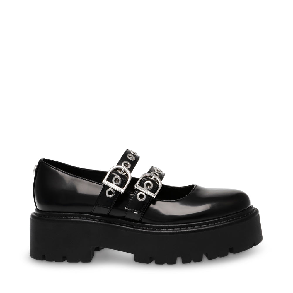 Steve Madden OVERT BLACK ACTION LEATHER Calzado Calzado - Plataformas