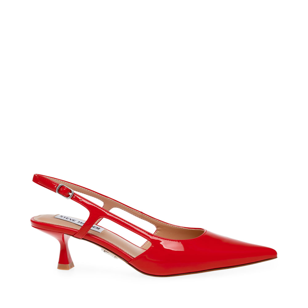 Steve Madden LEGACI RED PATENT Calzado Calzado - Sandalias Tacon