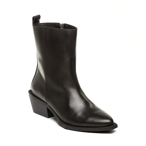 Steve Madden XYLENA BLACK LEATHER Calzado NUEVA COLECCION