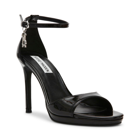 Steve Madden EVERS BLACK PATENT Calzado Calzado - Sandalias Tacon