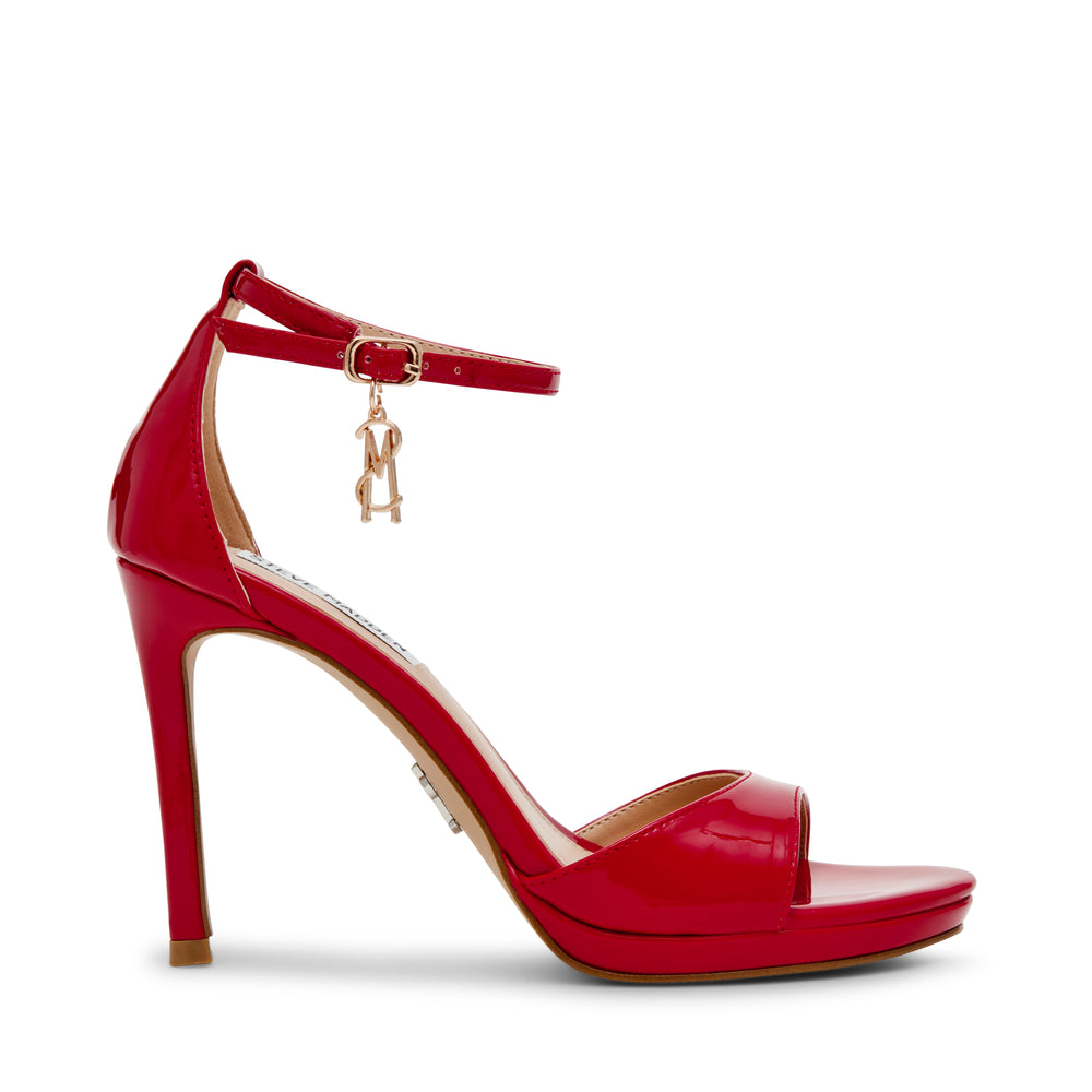 Steve Madden EVERS RED PATENT Calzado Calzado - Sandalias Tacon