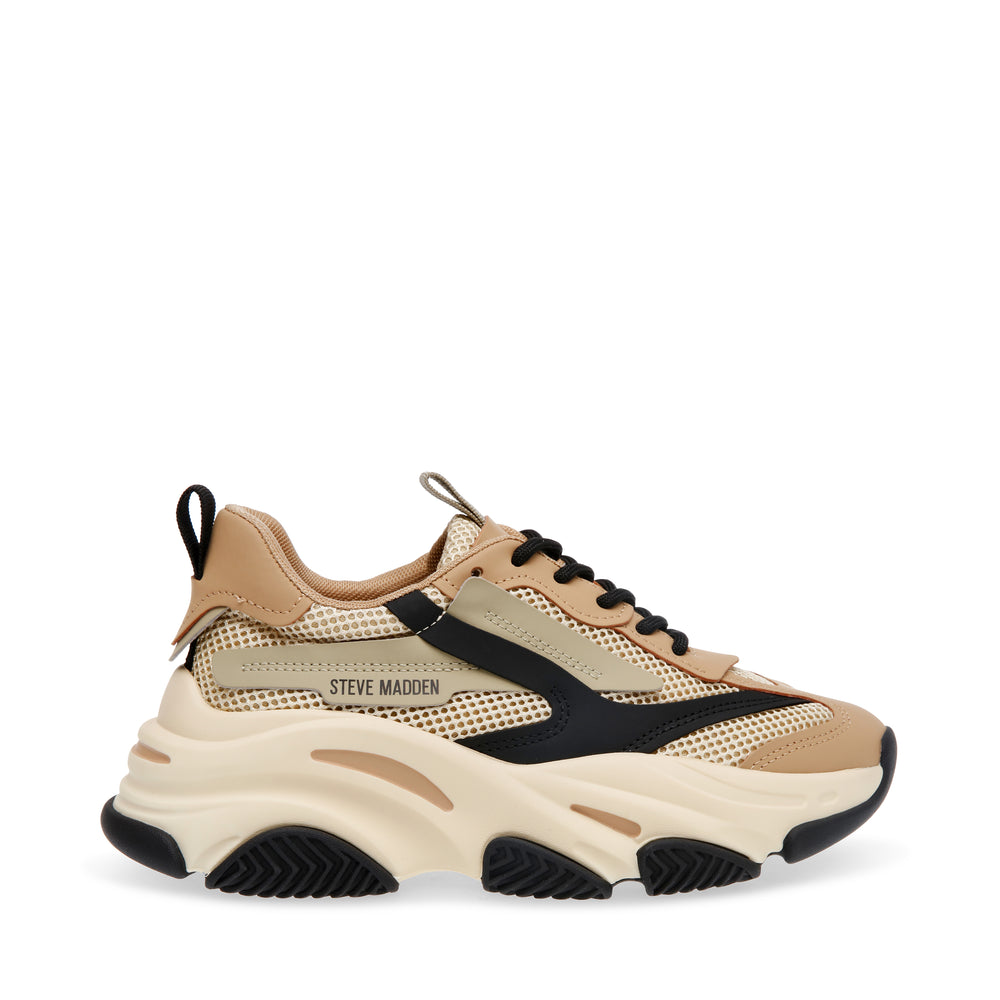 Steve Madden POSSESSION-E KHAKI/BLACK Calzado Calzado - Sneakers