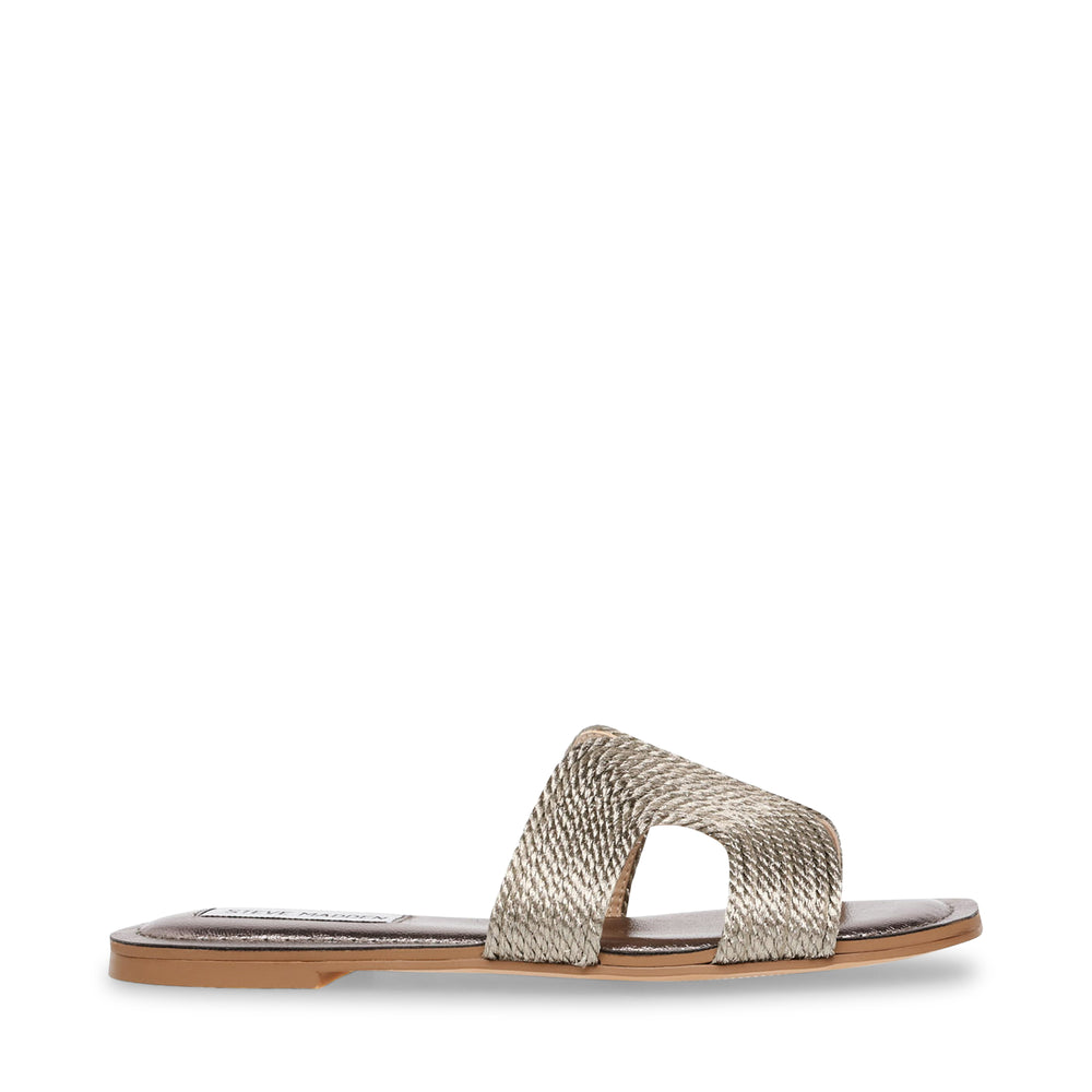 Steve Madden ZARNIA PEWTER Calzado Calzado - Sandalias Planas