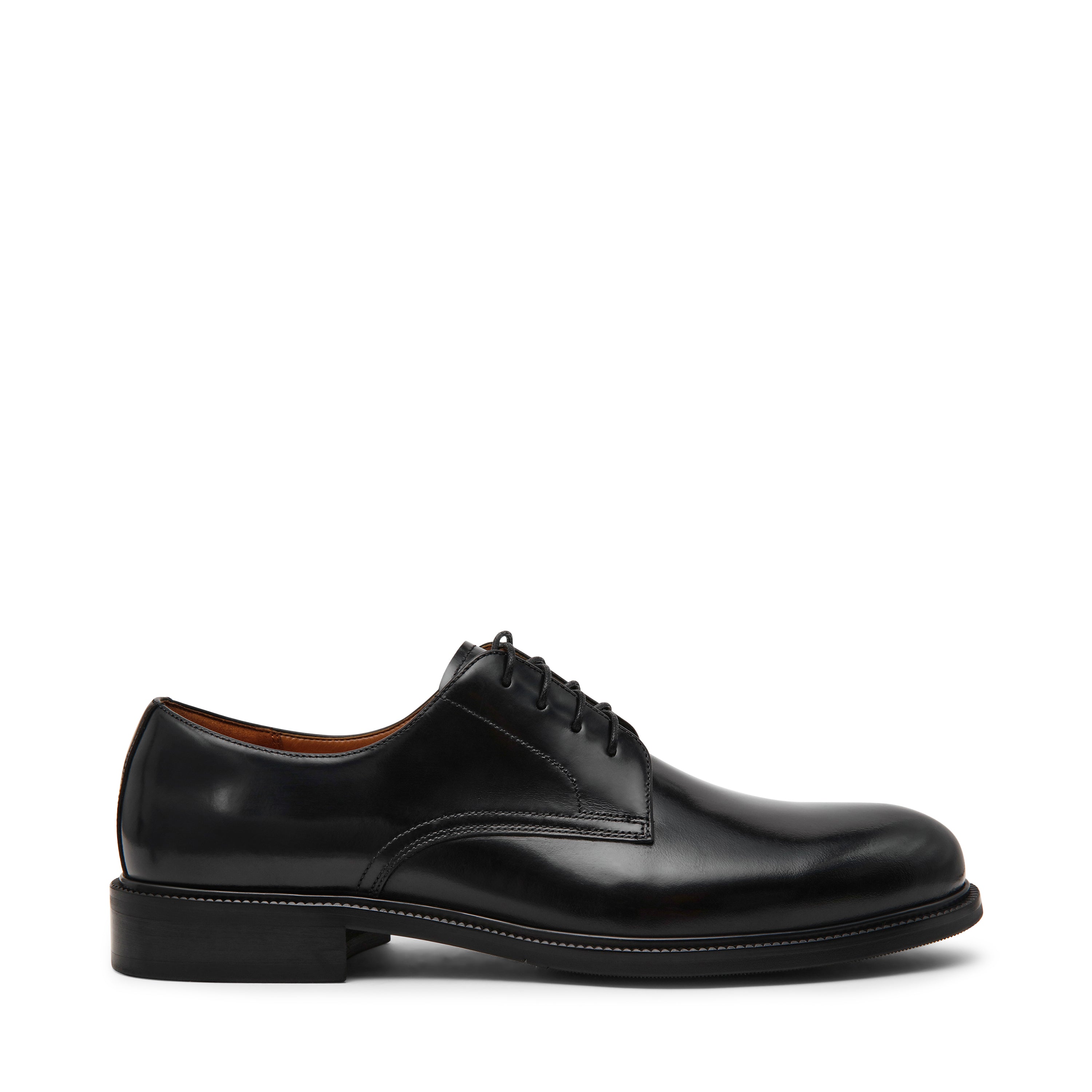 Asotin Flat Shoe BLACK LEATHER