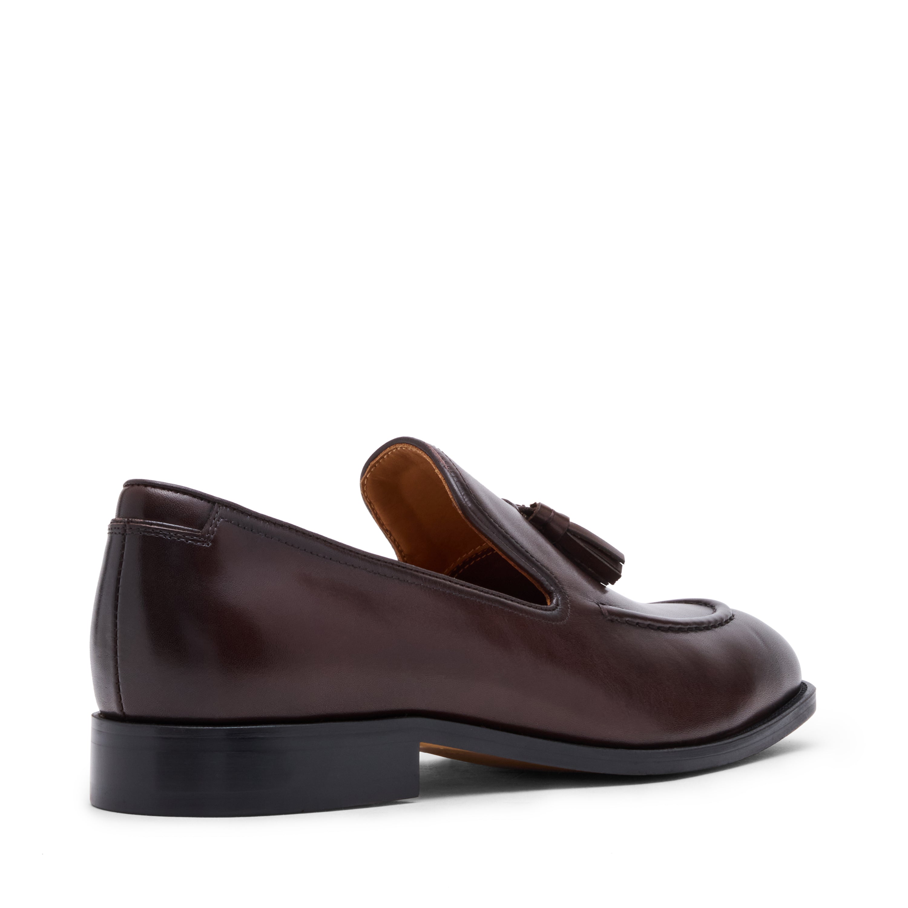 Rumi Flat Shoe DARK BROWN LEATHER - view 5