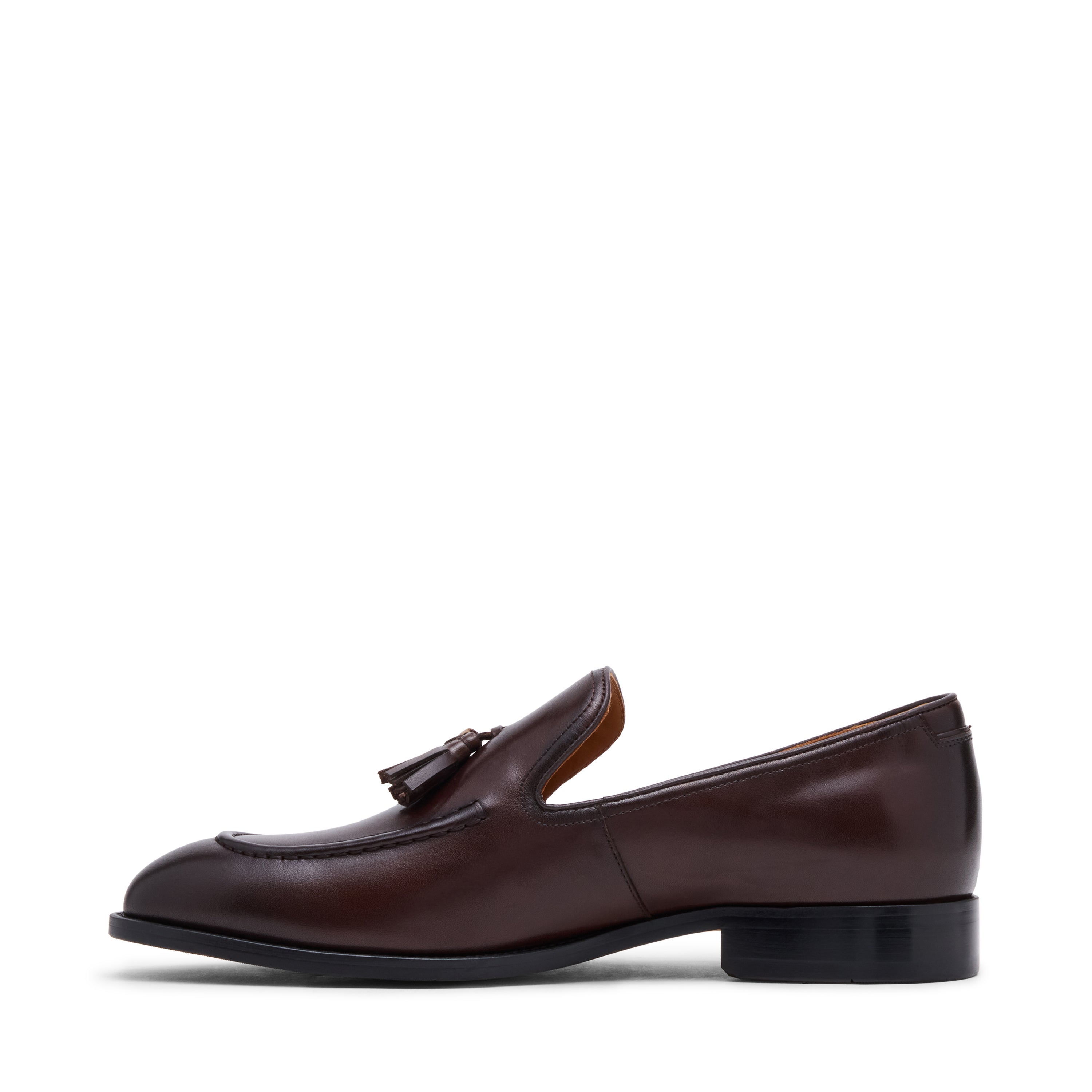 Rumi Flat Shoe DARK BROWN LEATHER - view 6