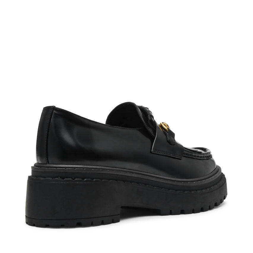 Anabeth Flat Shoe BLACK LEATHER