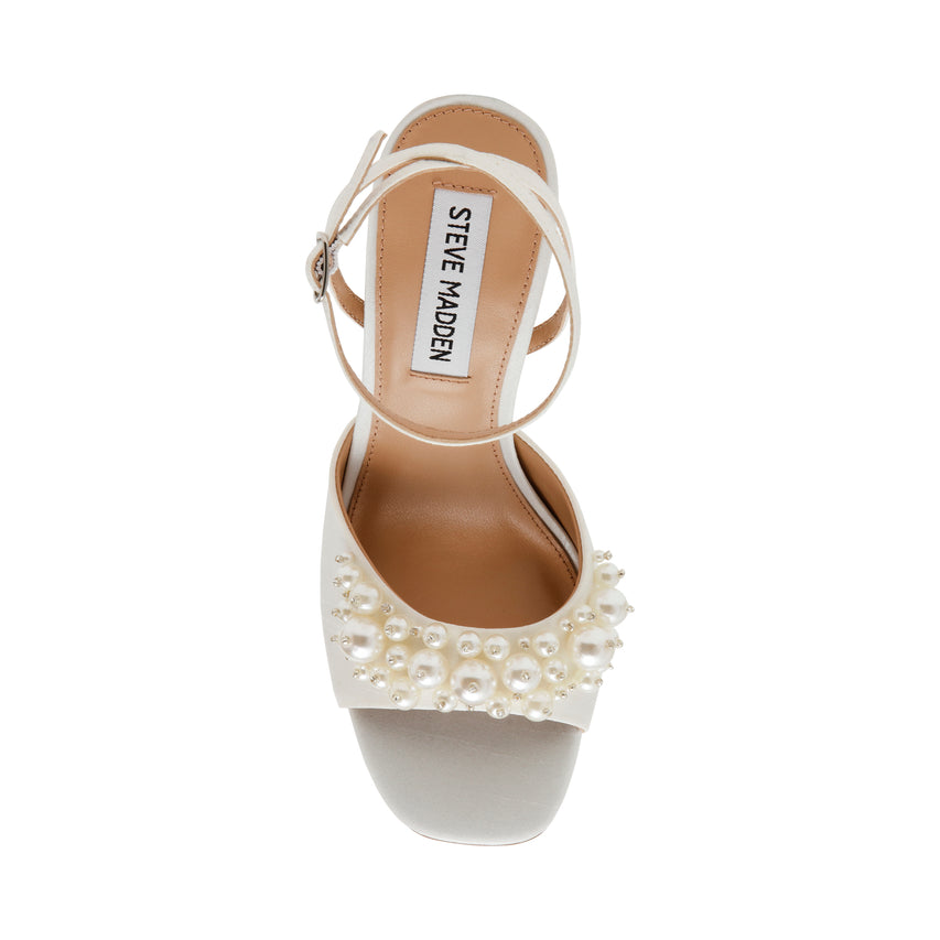 Atheria Sandal IVORY SATIN
