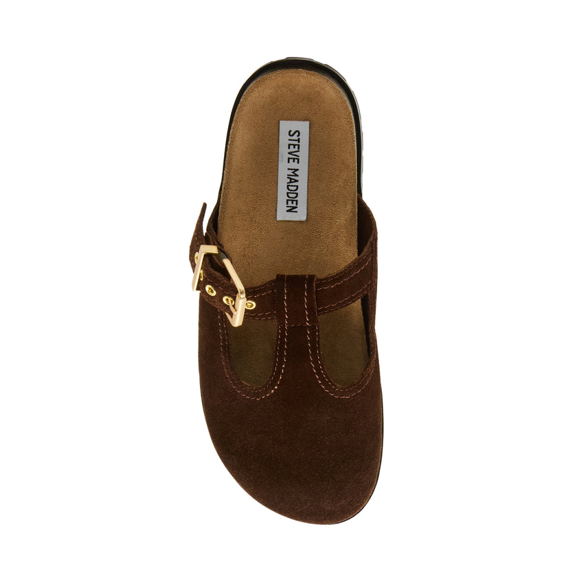 Atticus Mule BROWN SUEDE