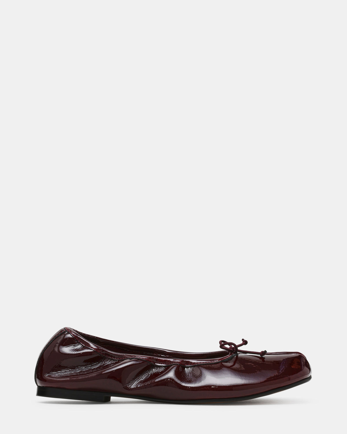 Carin Flat Shoe BURGUNDY PATENT - view 2
