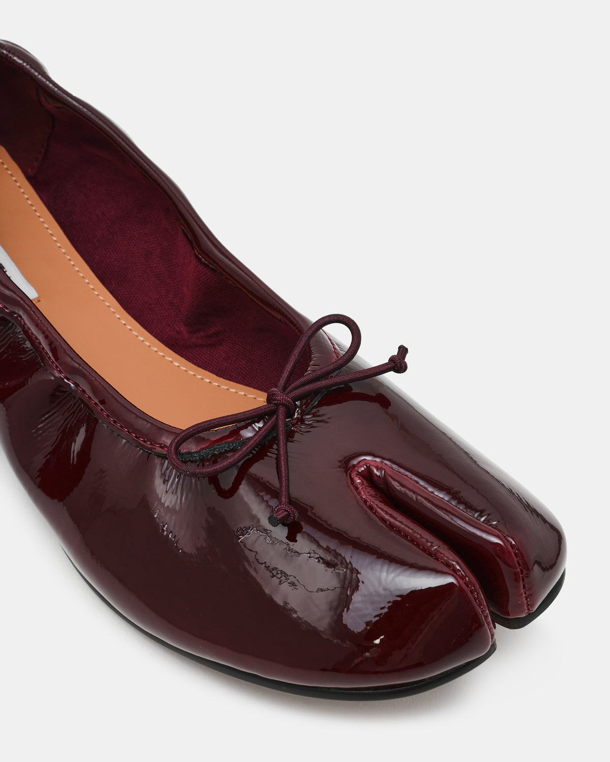 Carin Flat Shoe BURGUNDY PATENT - view 4