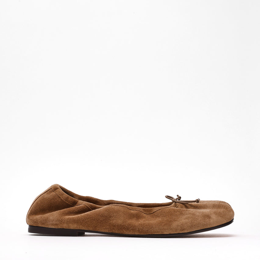 Carin Flat Shoe TAUPE SUEDE