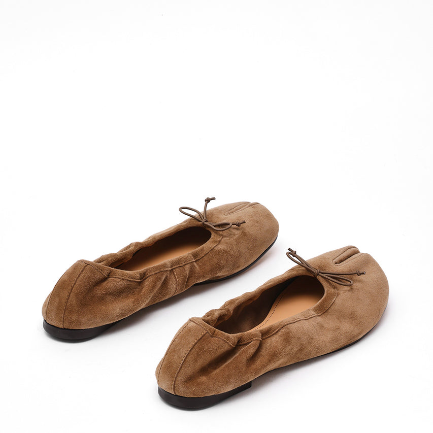 Carin Flat Shoe TAUPE SUEDE - view 5