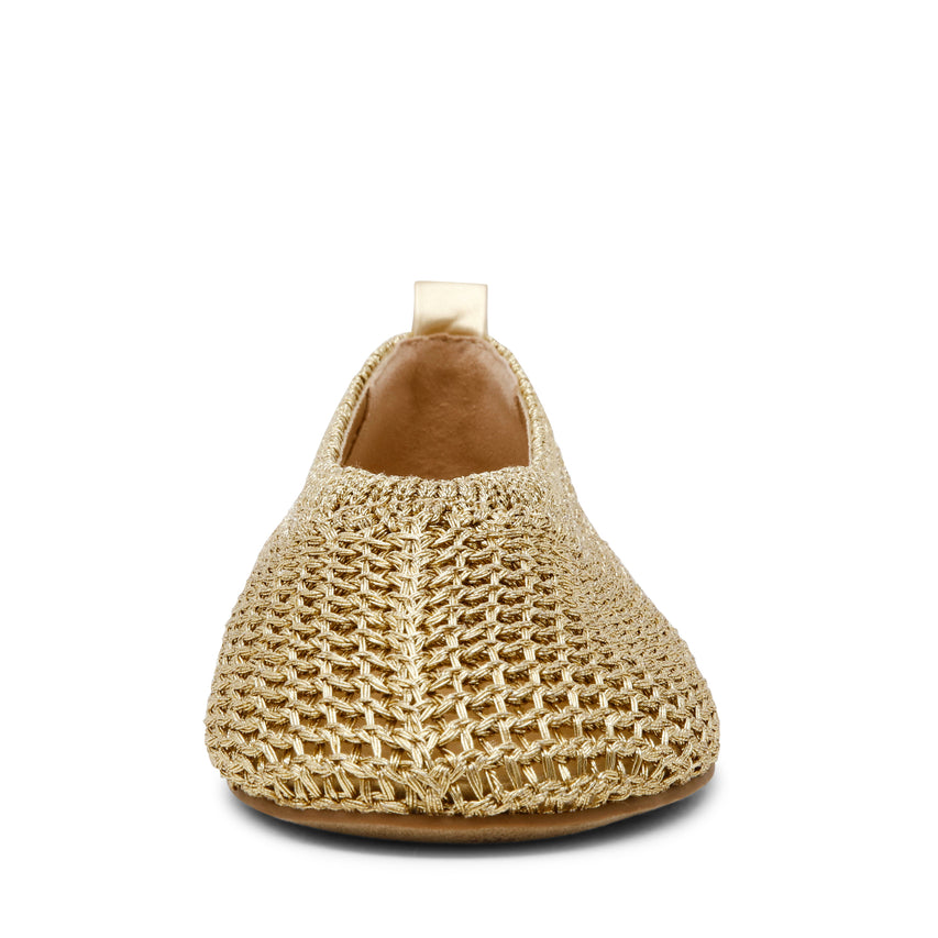 Cyntra-Woven Flat Shoe CHAMPAGNE - view 3
