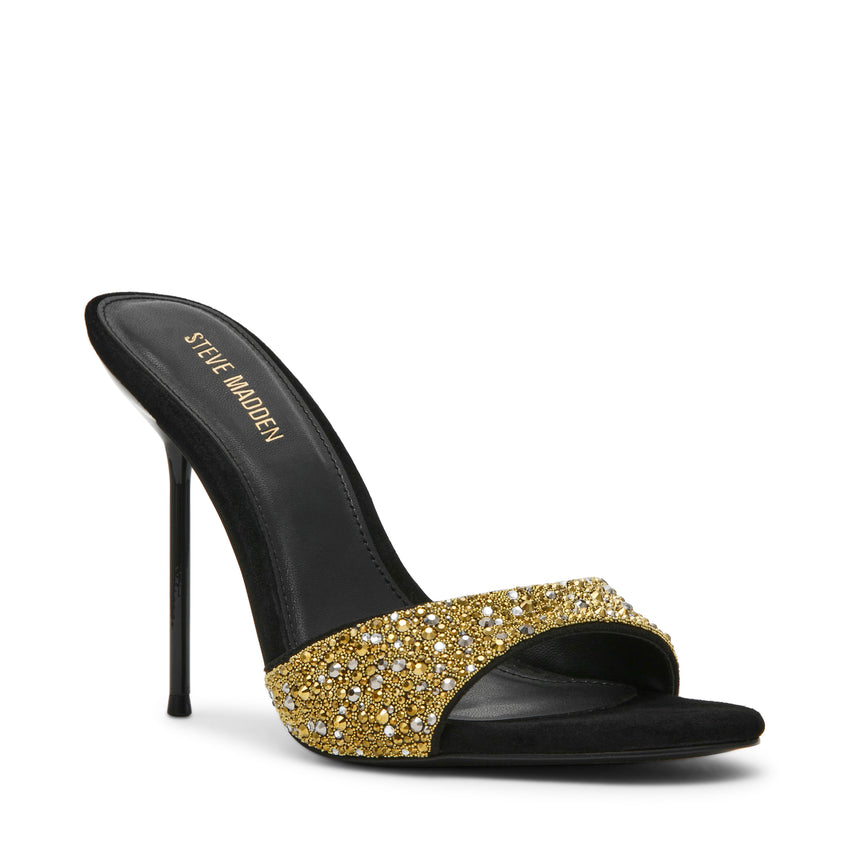Davina-R Mule BLACK/GOLD - view 2