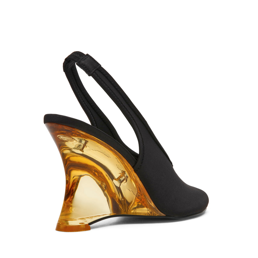 Dyra Sandal BLACK SATIN - view 5