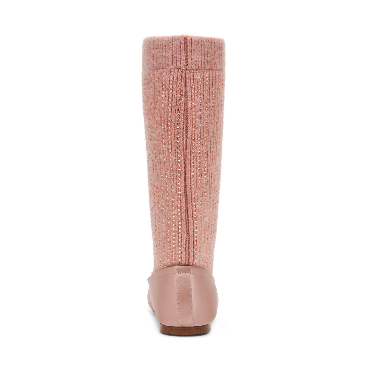 Eleve-Knit Flat Shoe PINK SATIN - view 4