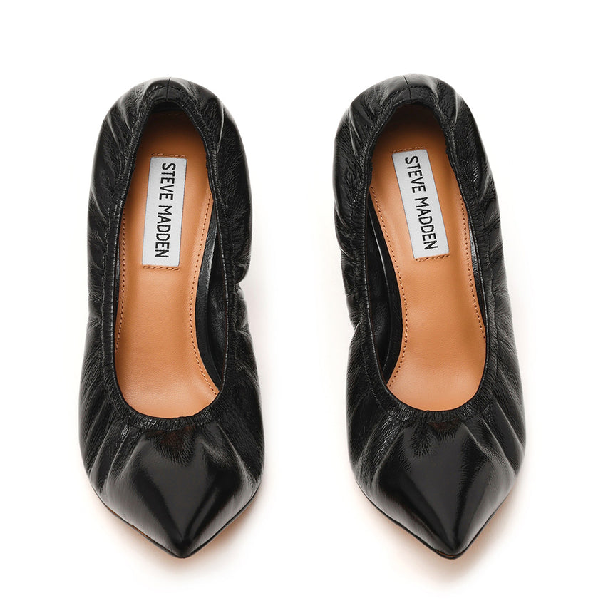 Farida Pump BLACK LEATHER - view 4