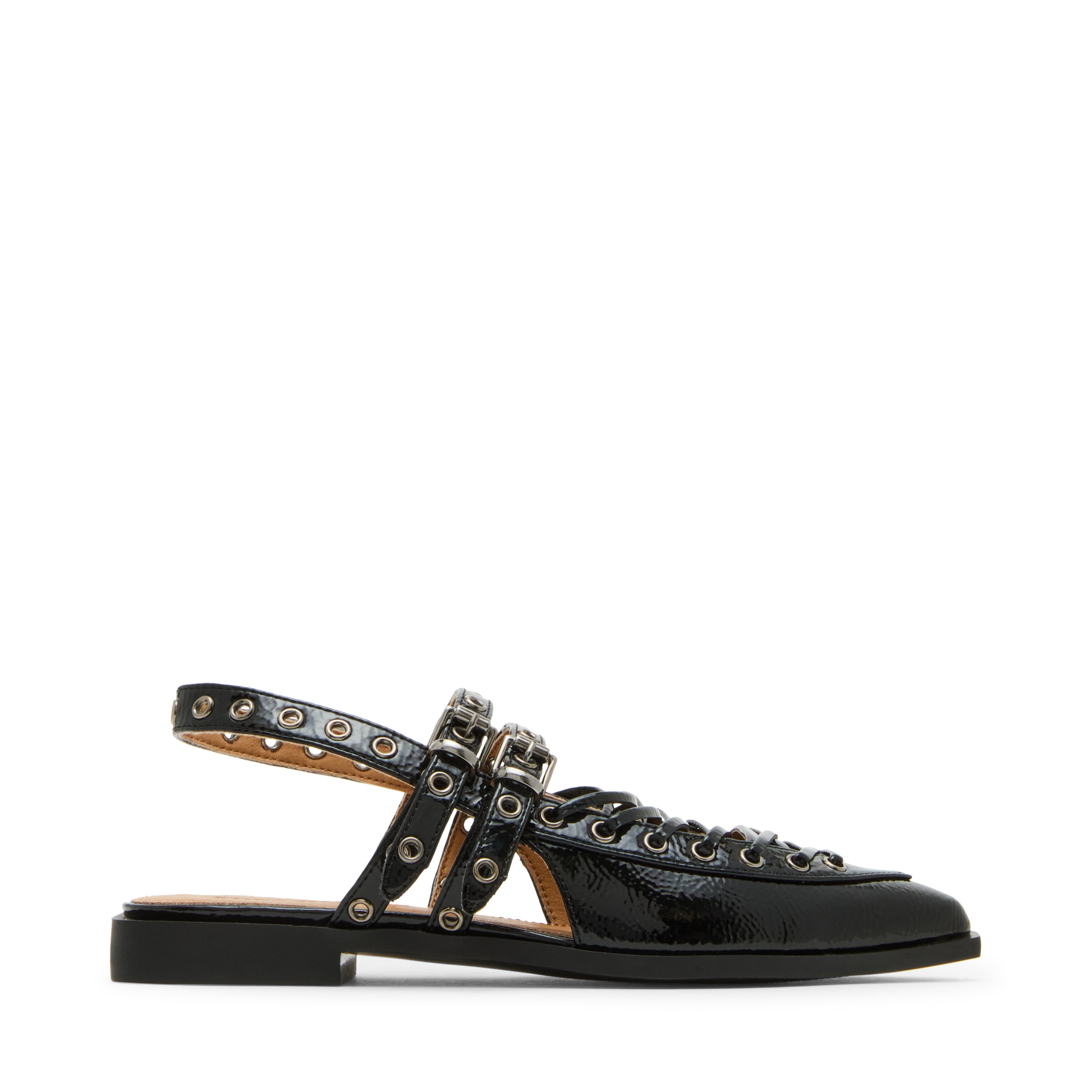 Galanti Flat Shoe BLACK PATENT