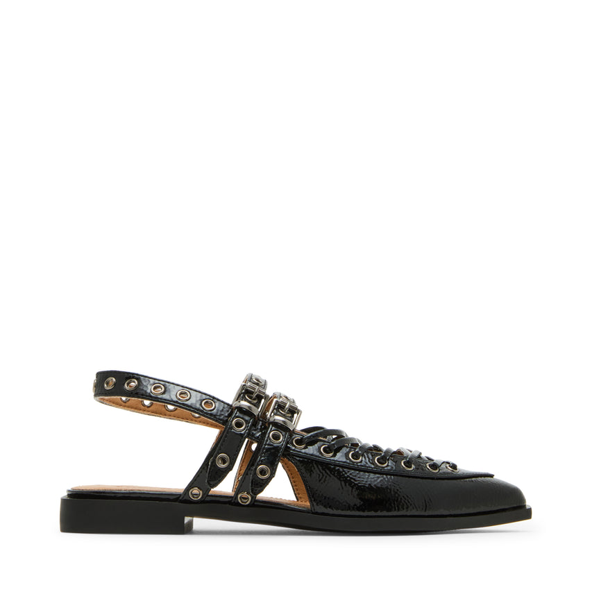 Galanti Flat Shoe BLACK PATENT