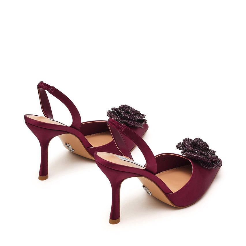 Lysandra Sandal WINE SATIN - view 3