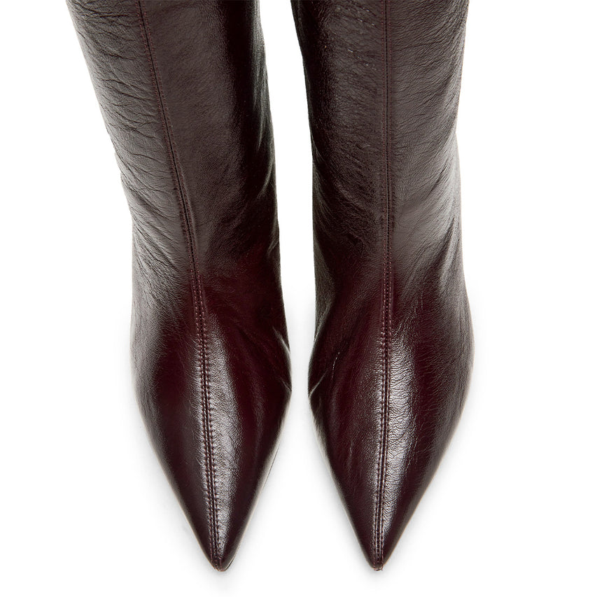 Lytton Bootie RED CRINKLE - view 4